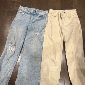 art class Kids Jeans in Light Blue and Cream
